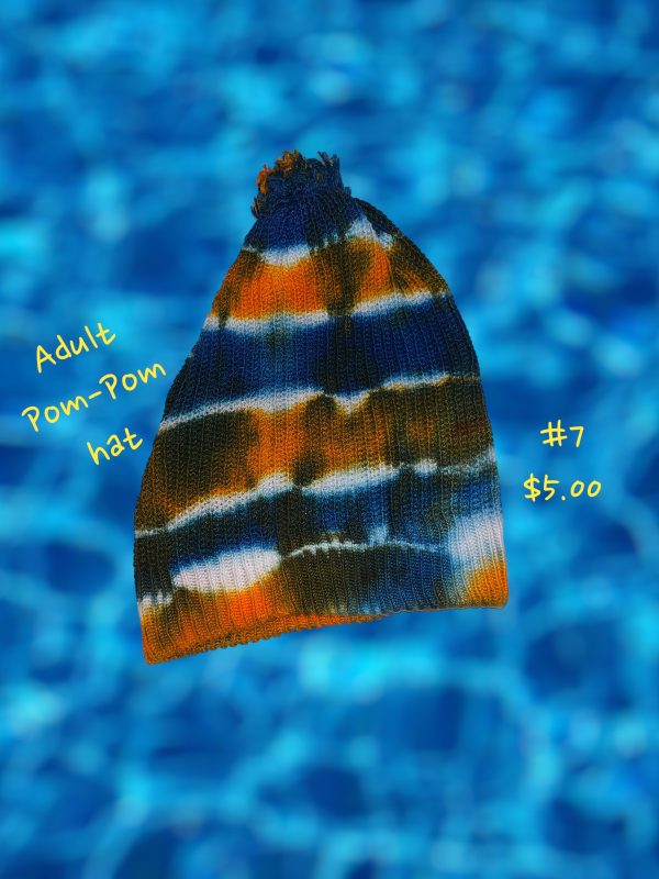 Adult Pom-Pom Hat - #7