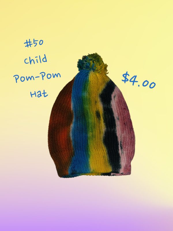 #50 - Child Pom-Pom Hat